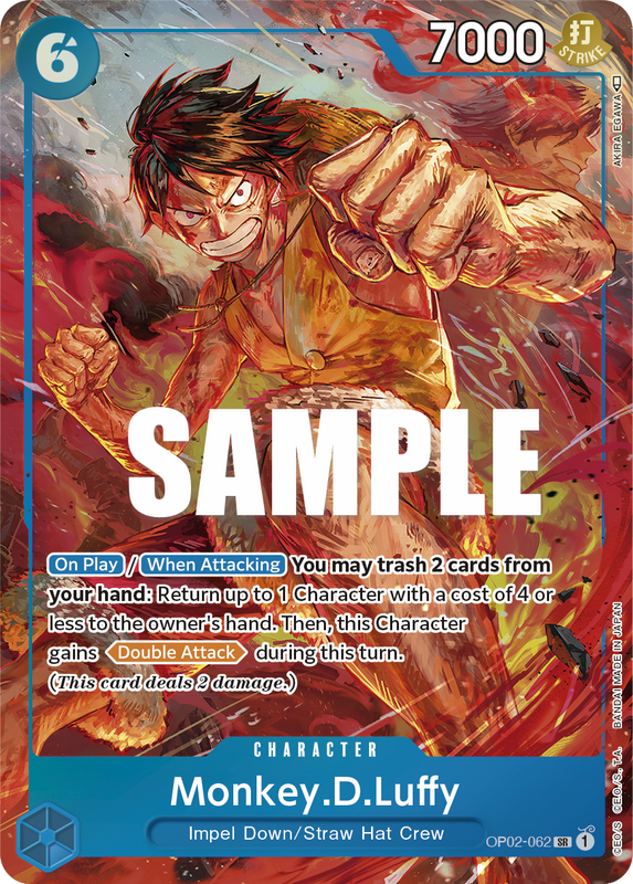 Monkey.D.Luffy OP02-062 AA