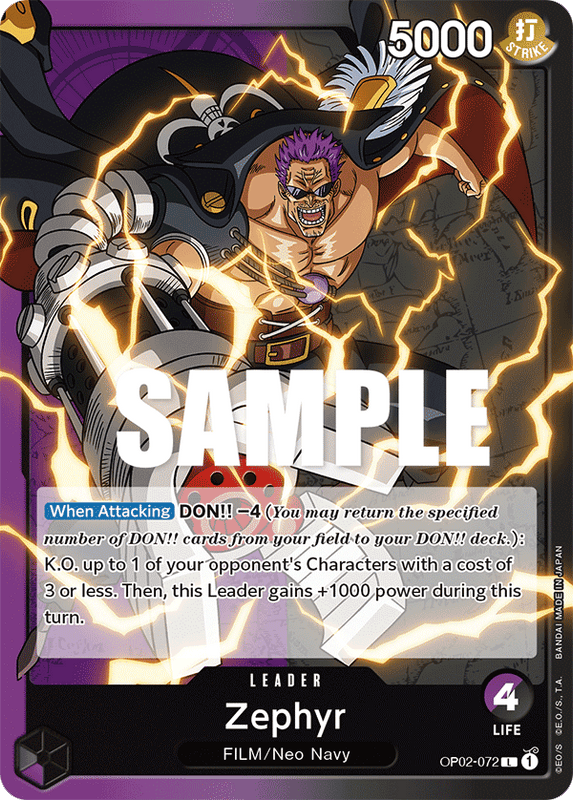 Zephyr OP02-072
