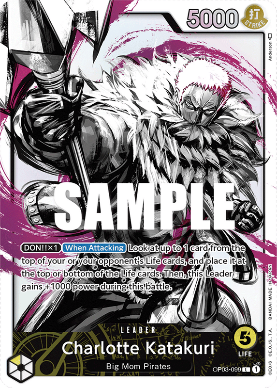 Charlotte Katakuri OP03-099 AA