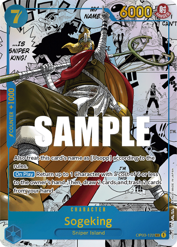 Sogeking OP03-122 Manga