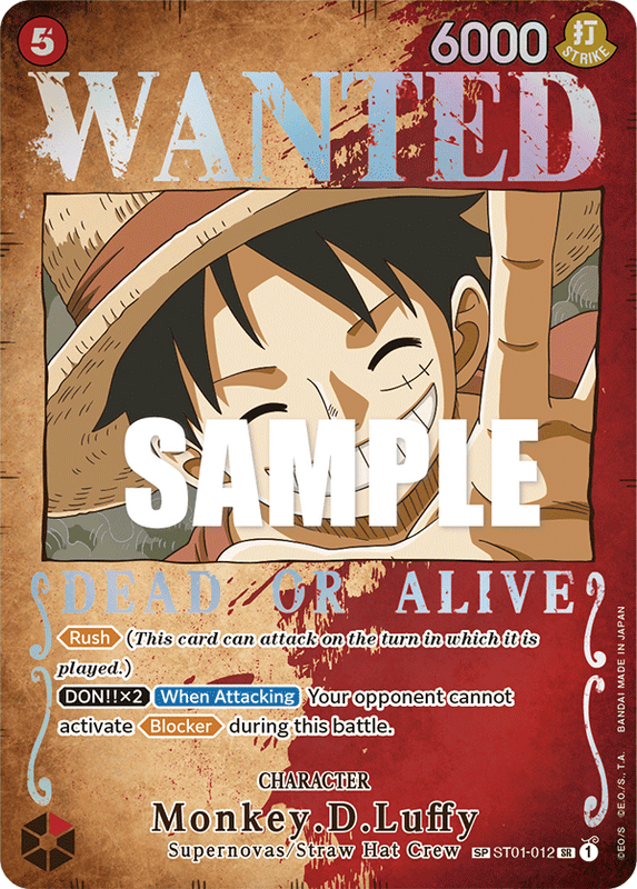 Monkey.D.Luffy OP03 ST01-012