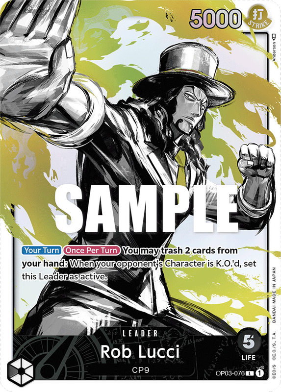 Rob Lucci OP03-076 AA