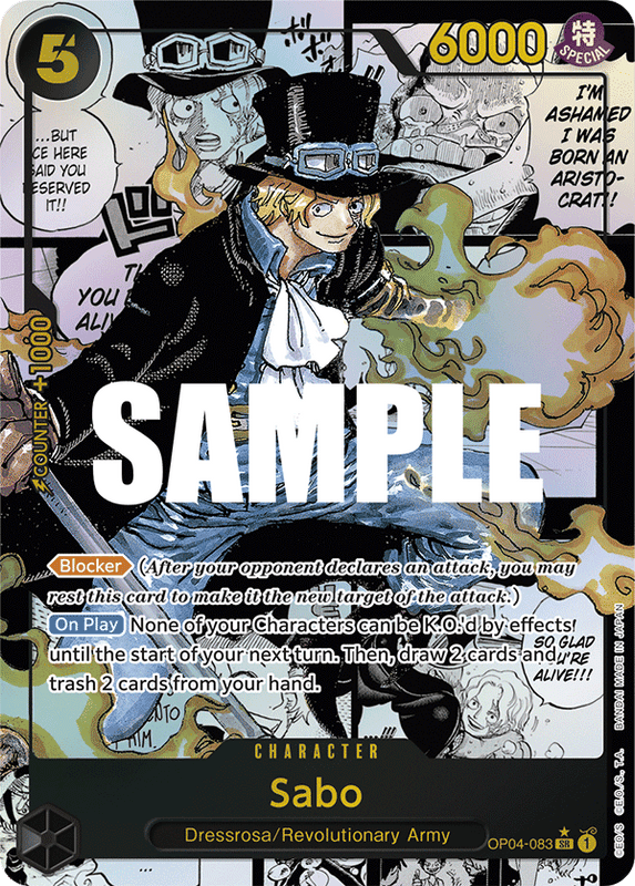 Sabo OP04 OP04-083 Manga