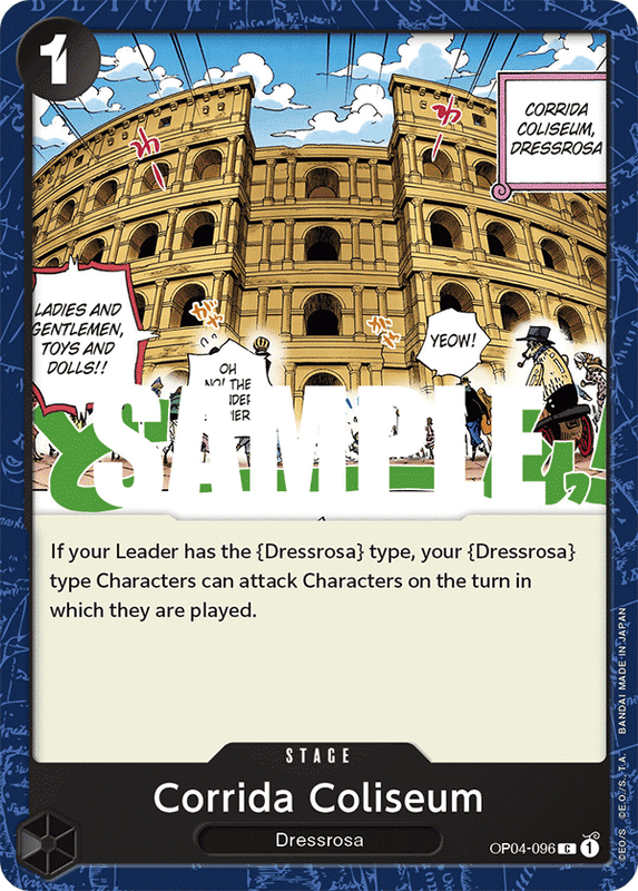 Corrida Coliseum OP04 OP04-096