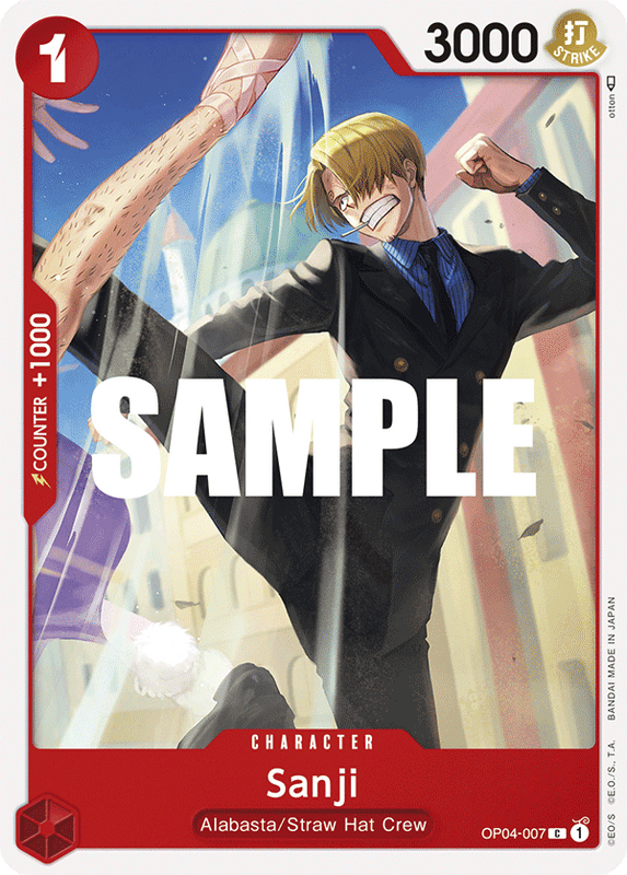 Sanji OP04 OP04-007