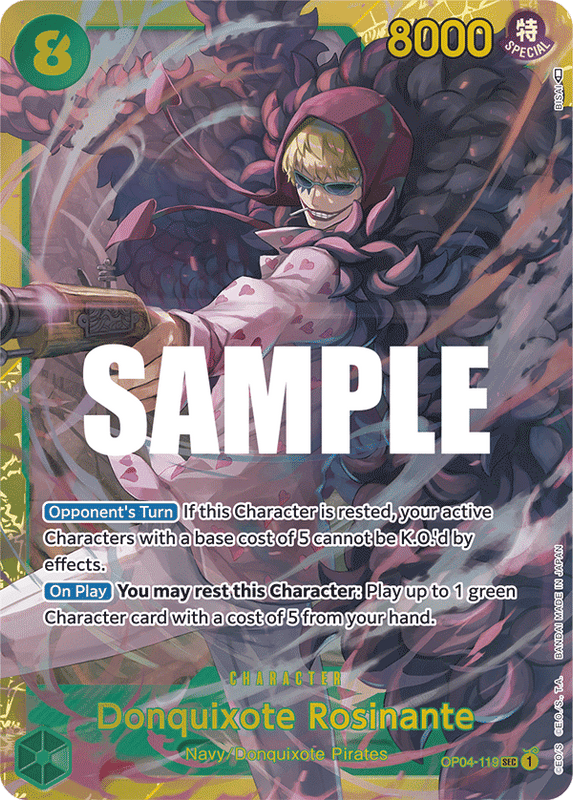 Donquixote Rosinante OP04 OP04-119