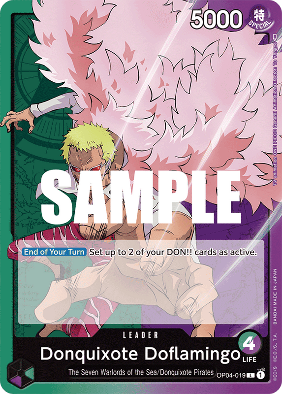 Donquixote Doflamingo OP04 OP04-019