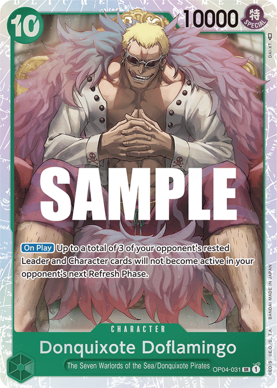Donquixote Doflamingo OP04 OP04-031