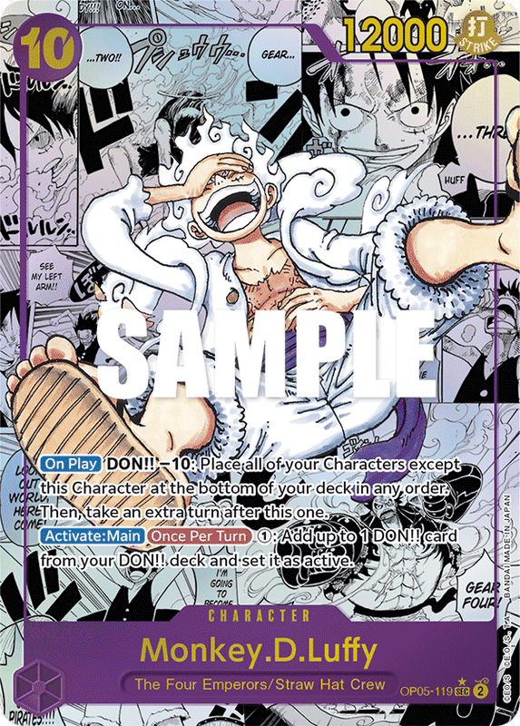 Monkey.D.Luffy OP05-119 Manga