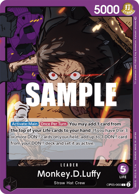 Monkey.D.Luffy OP05-060