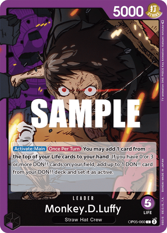 Monkey.D.Luffy OP05-060
