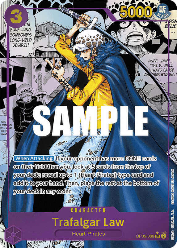Trafalgar Law OP05-069 Manga