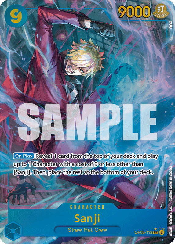 Sanji OP06-119 AA