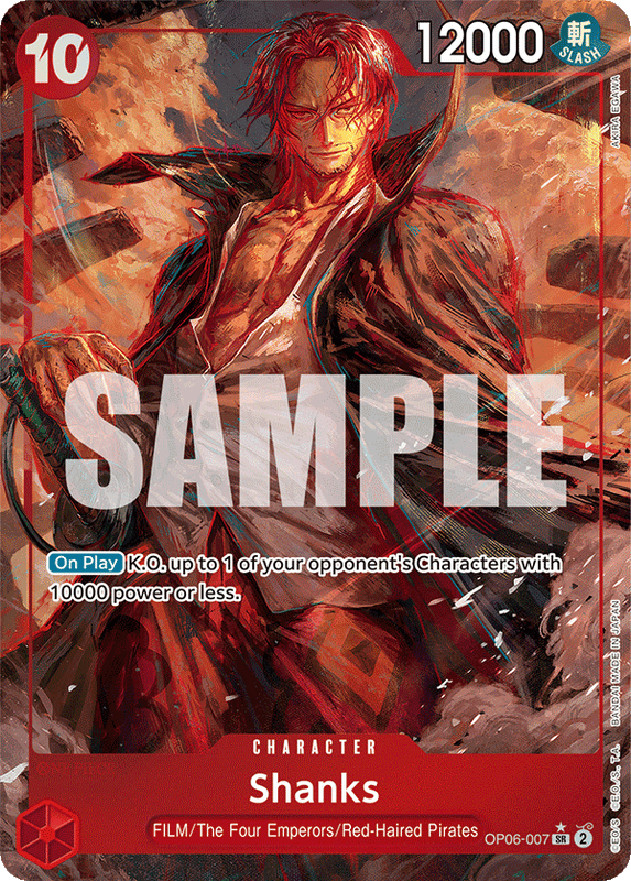 Shanks OP06-007 AA