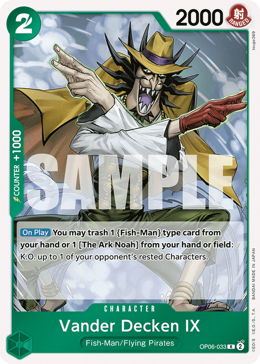 Vander Decken IX OP06-033