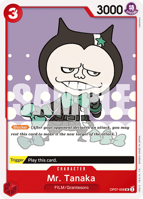 Mr. Tanaka OP07-008