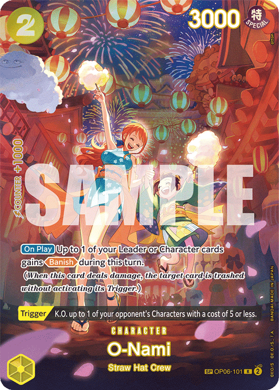 O-Nami OP07 OP06-101 SP