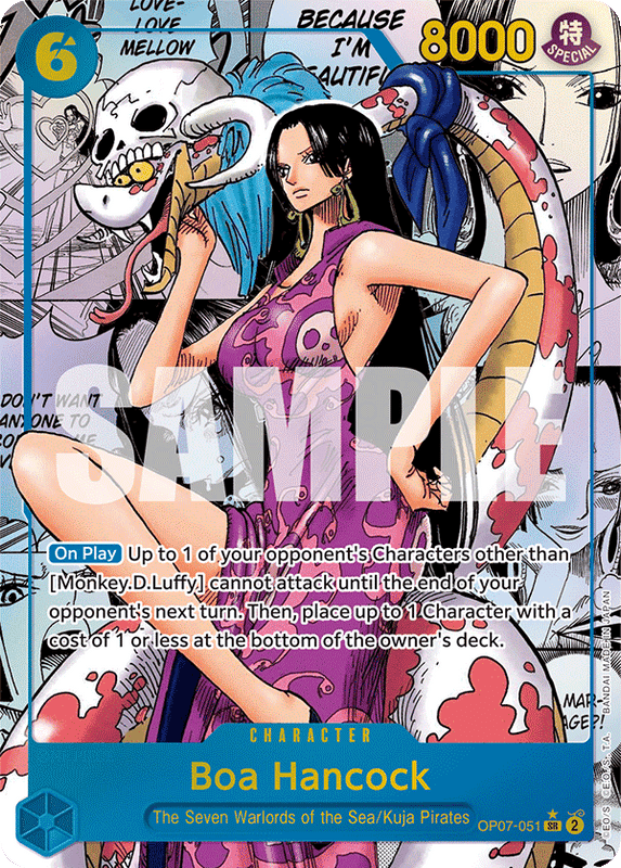 Boa Hancock OP07-051 Manga