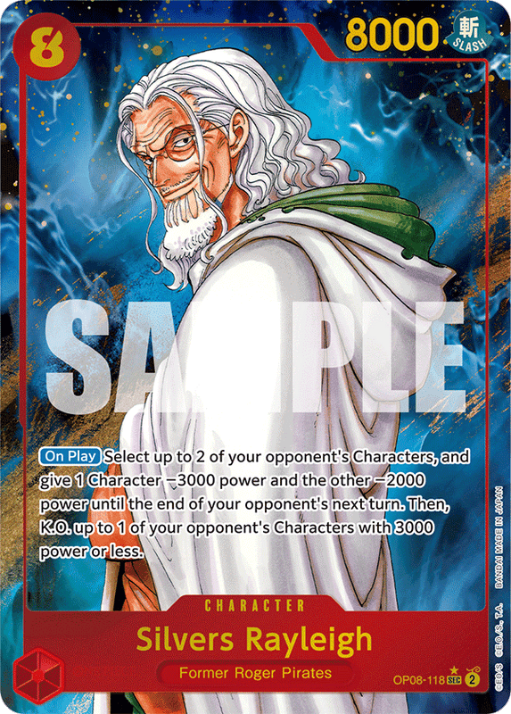 Silvers Rayleigh OP08-118 AA