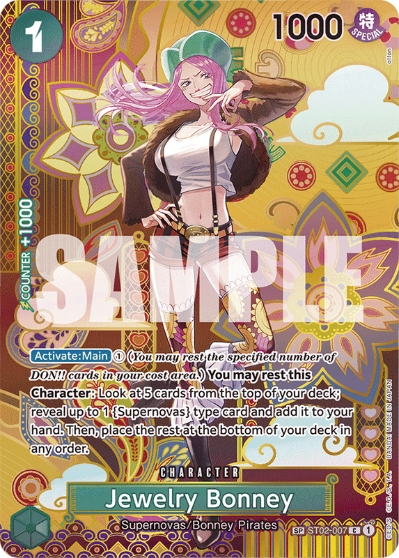 Jewelry Bonney OP08 ST02-007 SP