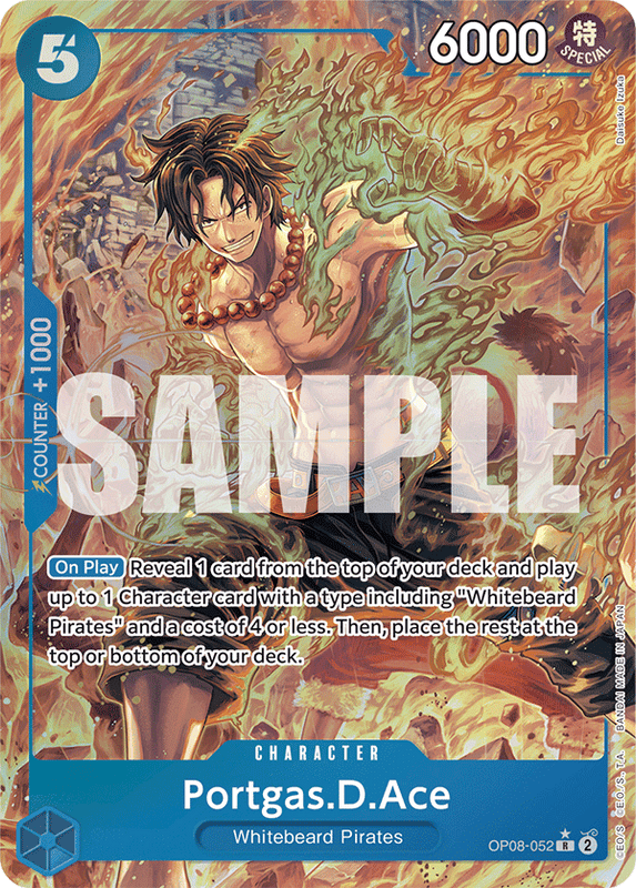 Portgas.D.Ace OP08-052 AA