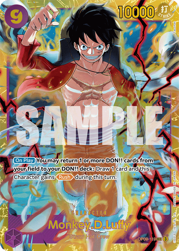 Monkey.D.Luffy OP09-119
