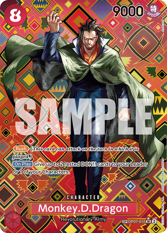 Monkey.D.Dragon OP09 OP07-015 SP