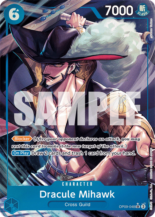 Dracule Mihawk OP09-048 AA