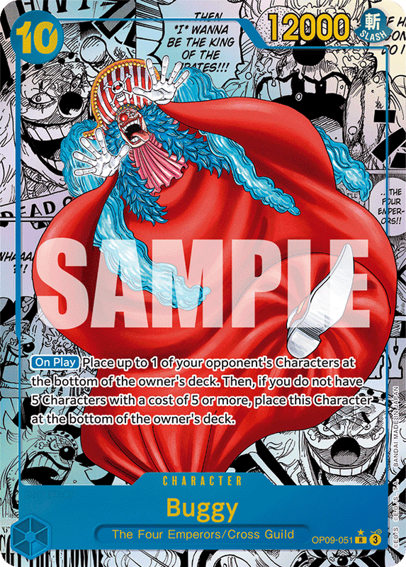 Buggy OP09-051 Manga