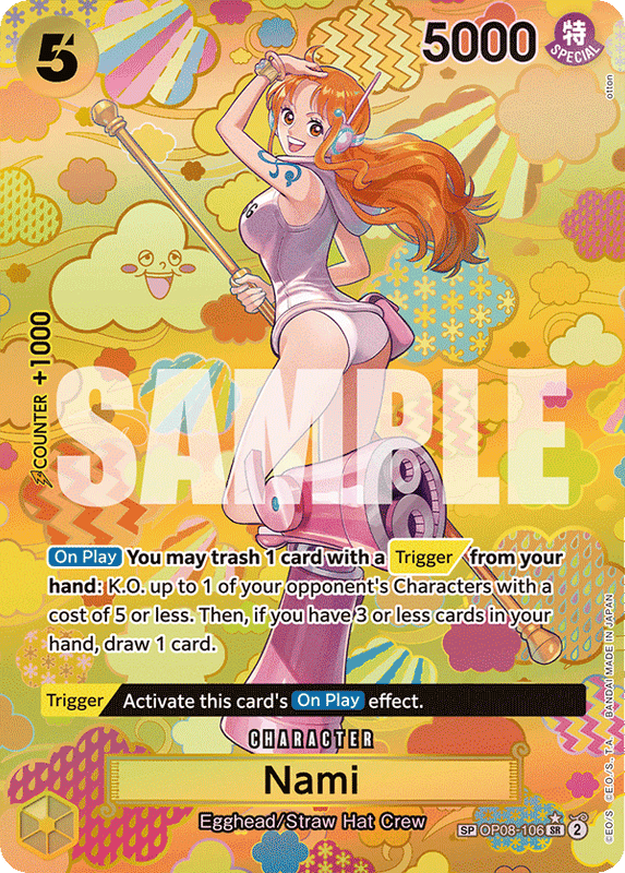 Nami OP09 OP08-106 SP