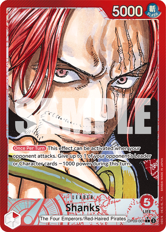 Shanks OP09-001 AA