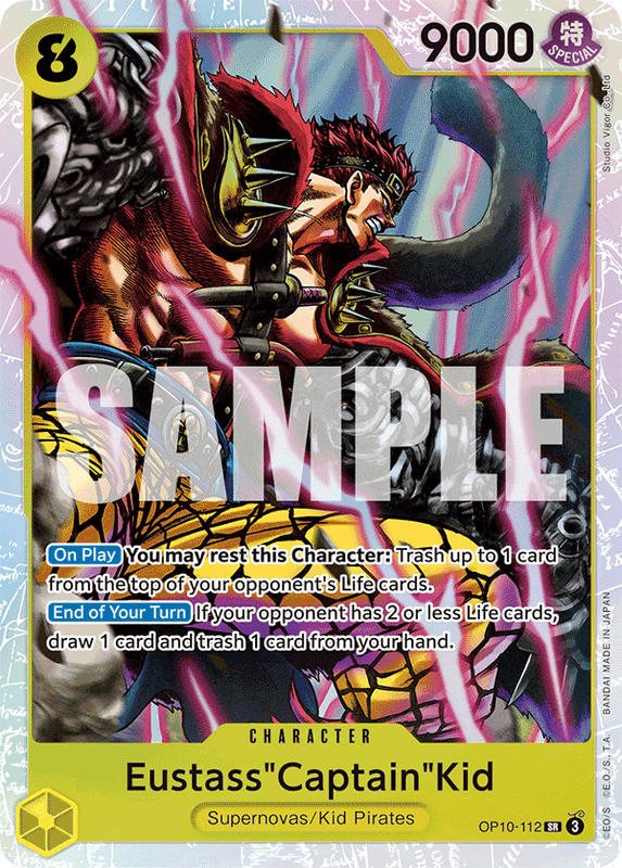 Eustass"Captain"Kid OP10-112