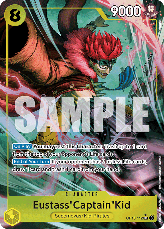 Eustass"Captain"Kid OP10-112 AA