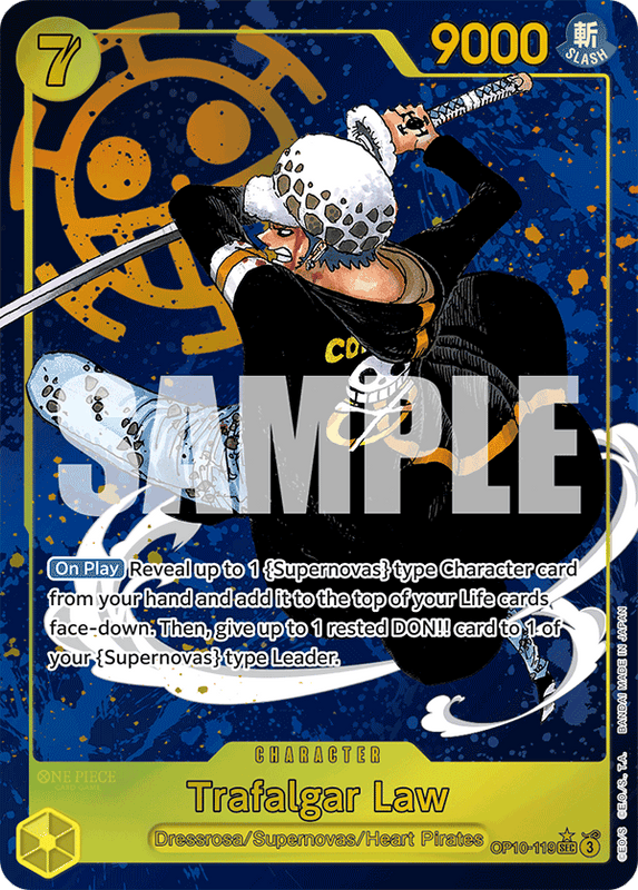 Trafalgar Law OP10-119 AA