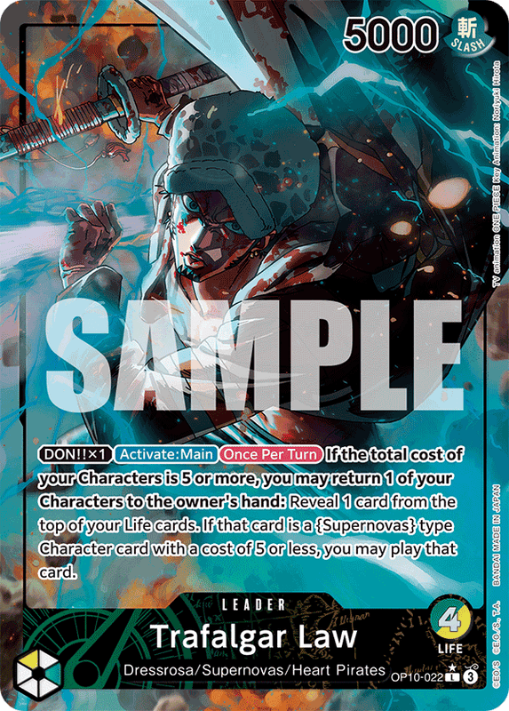 Trafalgar Law OP10-022 AA