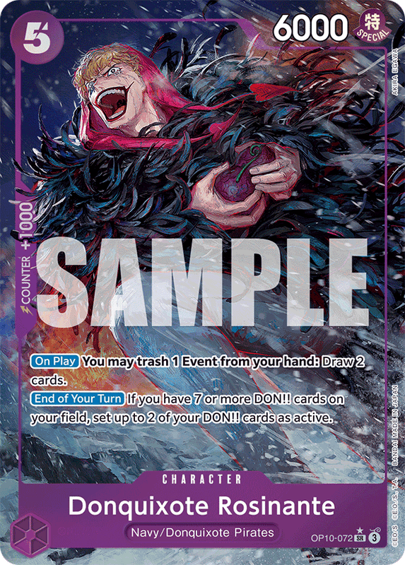 Donquixote Rosinante OP10-072 AA