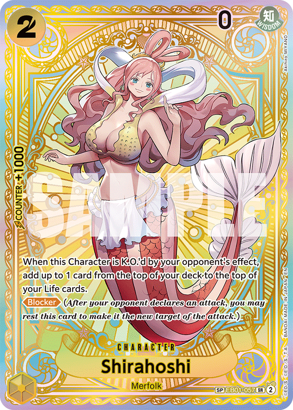 Shirahoshi OP11 EB01-057 SP