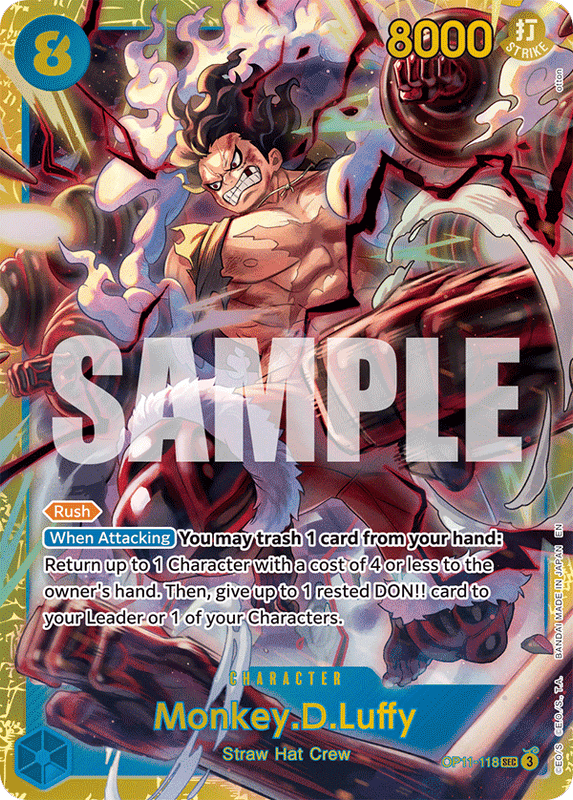 Monkey.D.Luffy OP11-118