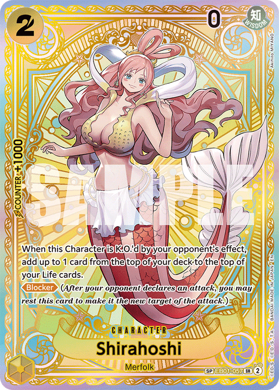 Shirahoshi OP11 EB01-057 SP