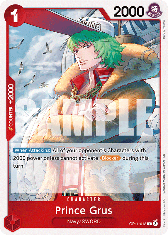 Prince Grus OP11-013
