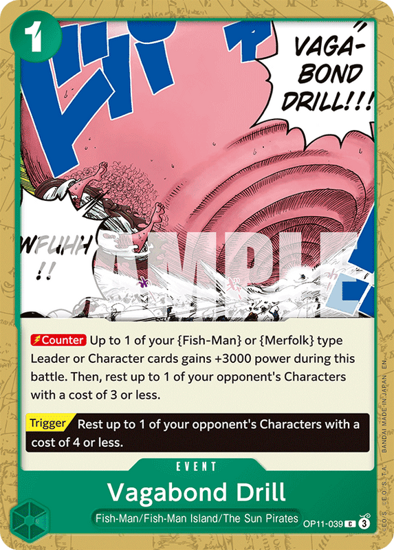 Vagabond Drill OP11-039