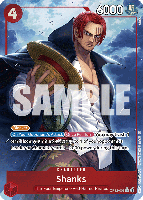 Shanks OP12-008 AA