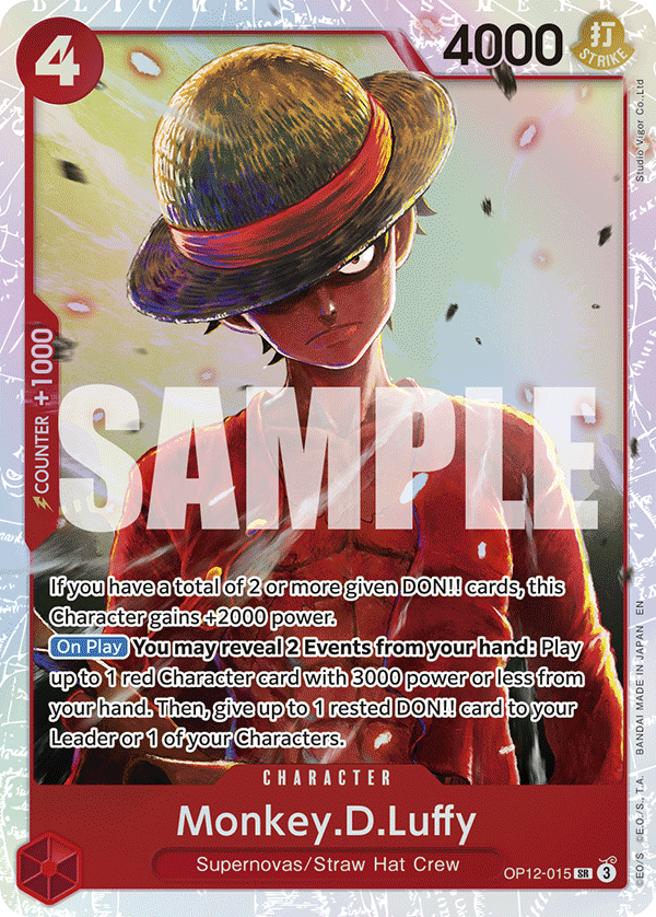Monkey.D.Luffy OP12-015