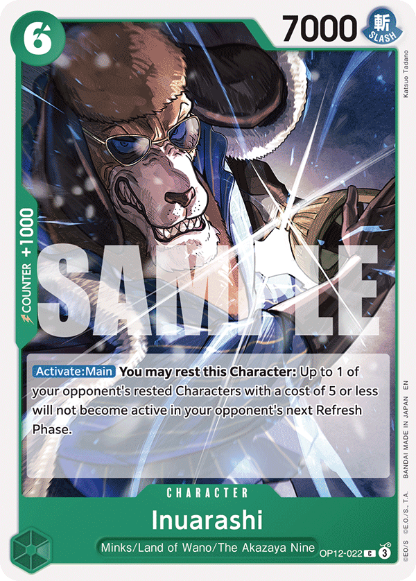 Inuarashi OP12-022