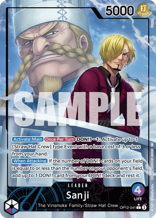 Sanji OP12-041 AA