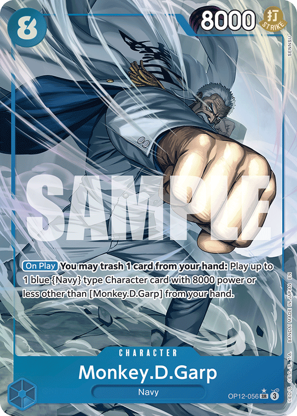 Monkey.D.Garp OP12-056 AA
