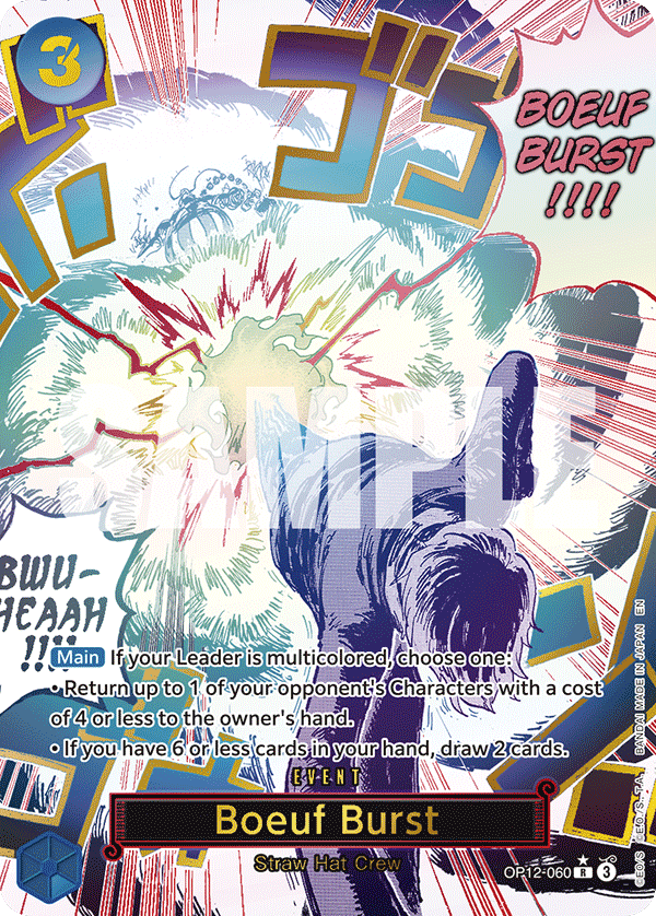 Boeuf Burst OP12-060 AA