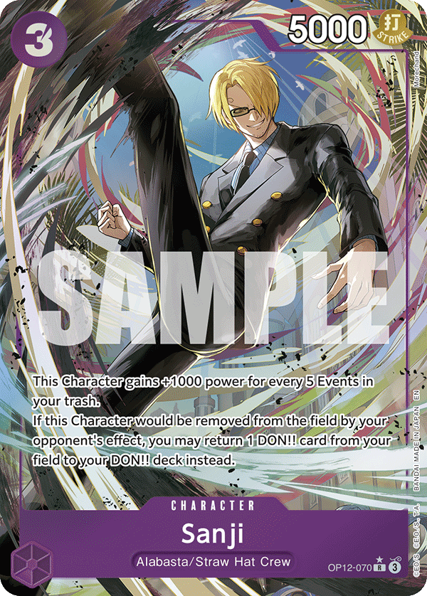 Sanji OP12-070 AA