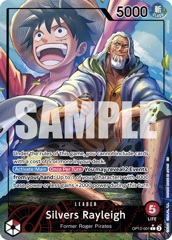 Silvers Rayleigh OP12-001 AA