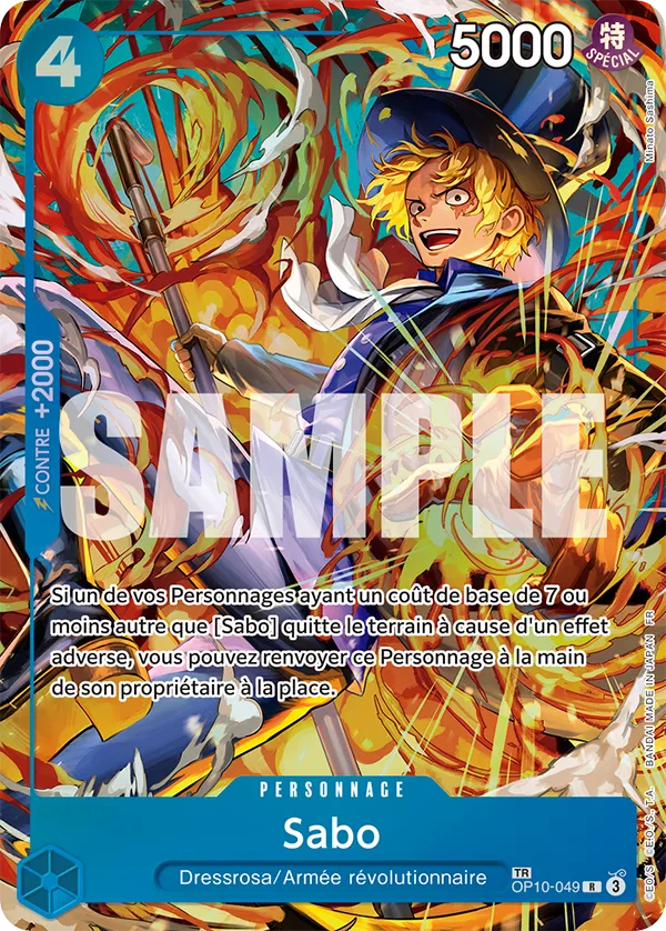 Sabo OP10-049 Treasure Rare French